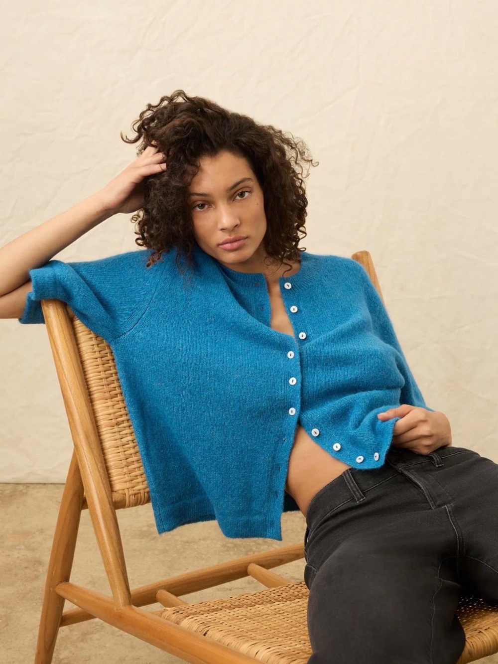 Faherty Apres Alpaca Cardigan